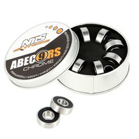 Sada ložisek NILS EXTREME ABEC 9 Chrome 8 ks
