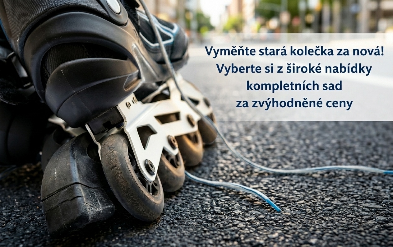 Sada inline koleček